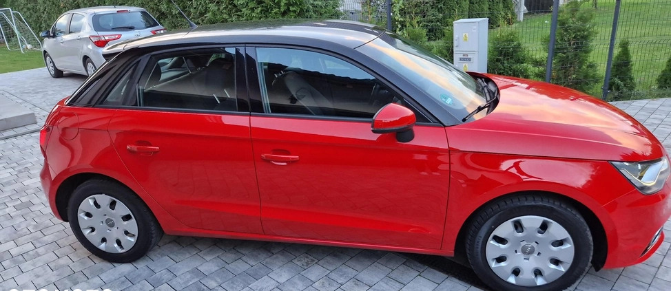 Audi A1 cena 35900 przebieg: 152000, rok produkcji 2013 z Nowy Dwór Gdański małe 121